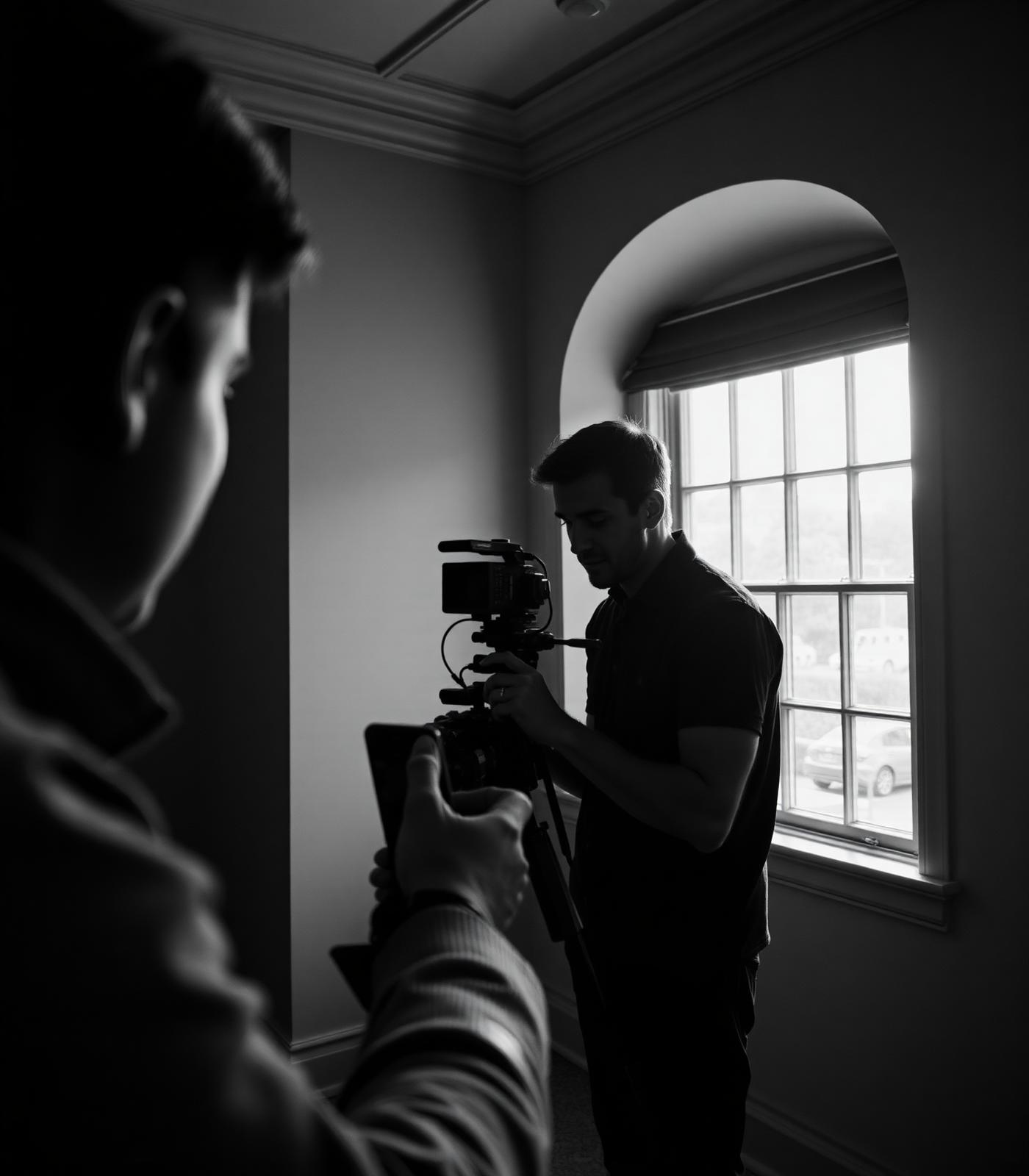 Creator filming